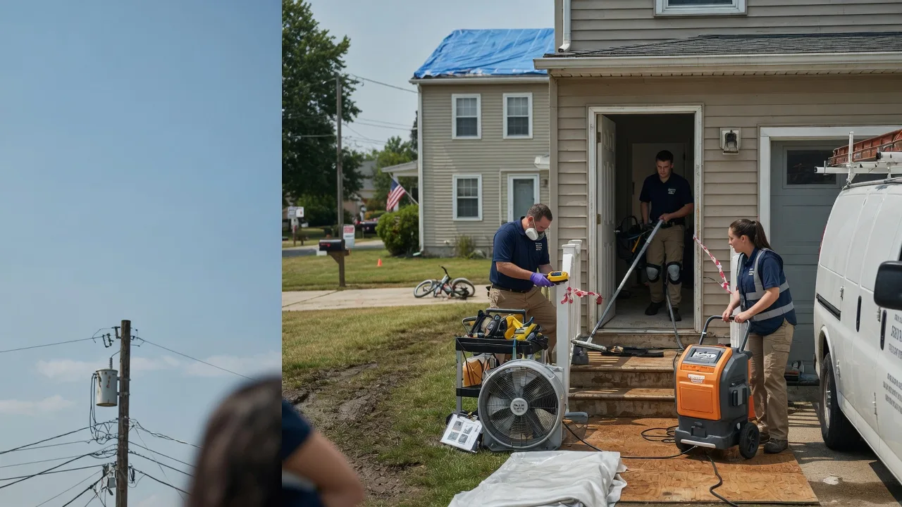 Water Damage Repair in South Amana, IA near me